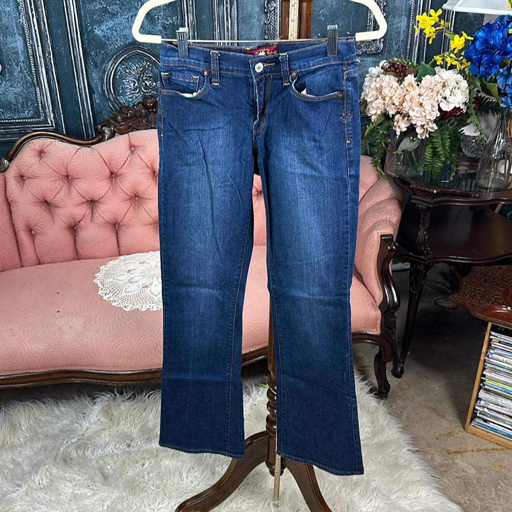 Lucky jeans 4/27 LONG dark wash Sofia boot cut